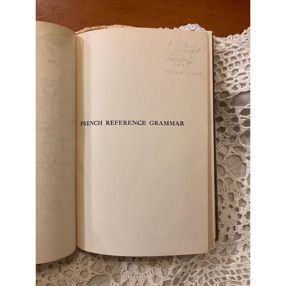 Vintage French Reference Grammar, Mansion – Classic French Language Textbook - Picture 3 of 6